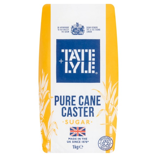 Tate & Lyle Fairtrade Caster Sugar 1kg (British brand)