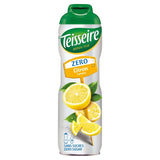 Teisseire Sirop Lemon Zero concentrated soft drink 600ml (British brand)
