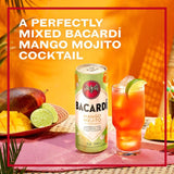 Bacardi mango mojito canned rum cocktail 250ml - British product