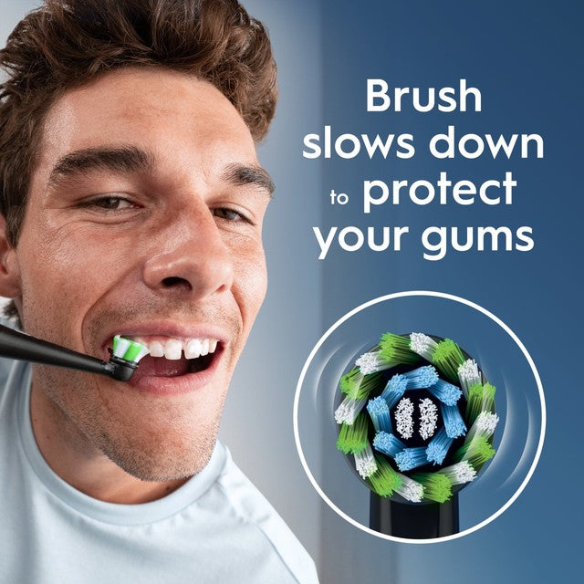 Oral-B Pro 1 Cross Action Black electric toothbrush, imported from the UK
