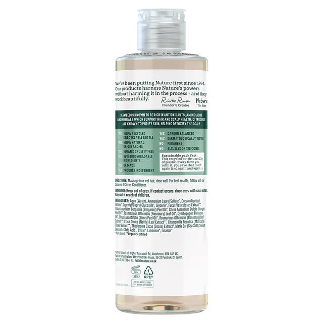 Faith in Nature Seaweed & Citrus shampoo 400ml - British product