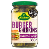 M&S Kuhne Burger Crinkle Cut Pickled Gherkins 330g- Buy online at McGrocer