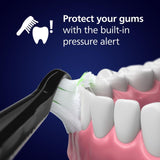 Philips Sonicare 5300 Series black electric toothbrush, imported from the UK