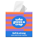 Who Gives A Crap Soft & Strong facial tissues box of 56 (British brand)