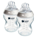 Tommee Tippee Natural Start baby bottles 2 x 260ml (British brand)