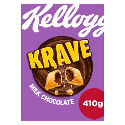 M&S Kellogg's Krave Milk Chocolate Breakfast Cereal 410g- Buy online at McGrocer
