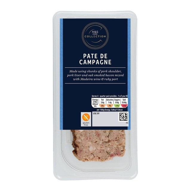 M&S Coarse Pate De Campagne 150g, imported from the UK