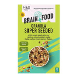 M&S M&S Brain Food Super Seeded Granola Cereal 400g- Buy online at McGrocer
