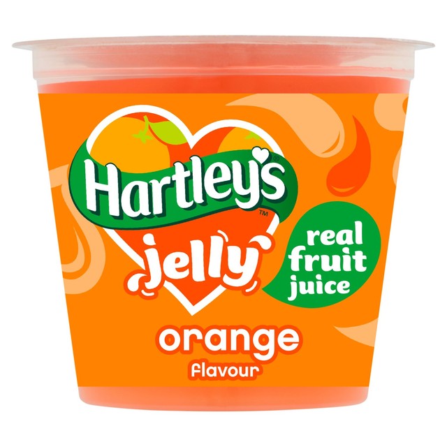 Hartley's Orange Jelly Pot 125g, UK version
