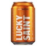 Lucky Saint Hazy IPA Alcohol Free 330ml, UK version