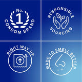 Durex close fit condoms 12 pack - British product