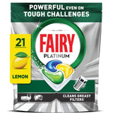 M&S Fairy Platinum All in One Original Dishwasher Tablets 21 Pack- Buy online at McGrocer
