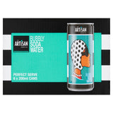 Artisan Drinks Co Bubbly Soda Water 6 x 200ml - British product