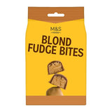 M&S blond fudge bites 128g, imported from the UK