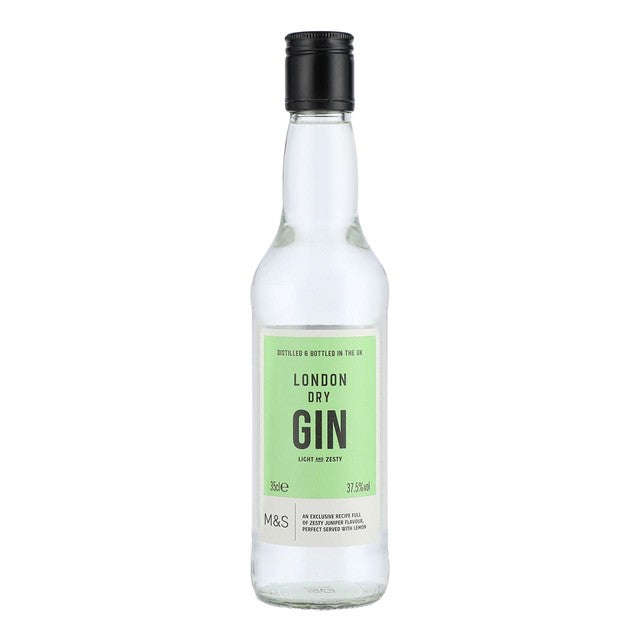 M&S London Dry Gin 350ml, imported from the UK