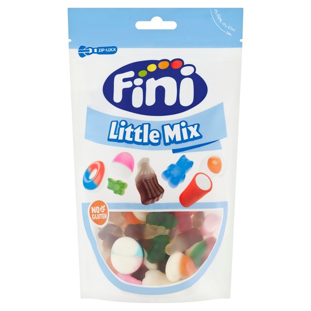Fini Little Mix assorted gummy jellies and fruit flavoured candies 150g - British product