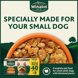 Winalot Meaty Chunks wet dog food 40x85g (British brand)