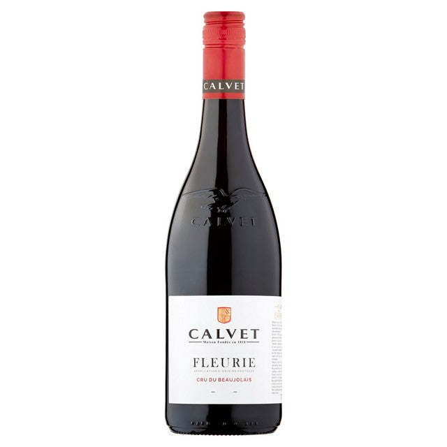 Calvet Fleurie Beaujolais red wine 75cl - British product