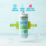 Cawston Press Lime Sparkling Water, imported from the UK