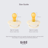 BIBS soother 6m+ natural rubber latex, UK version