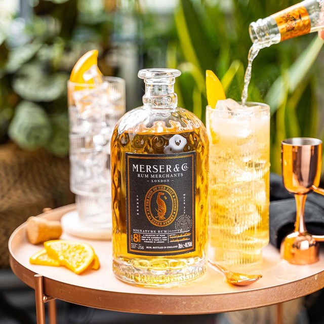 Merser & Co Signature Rum 70cl, imported from the UK