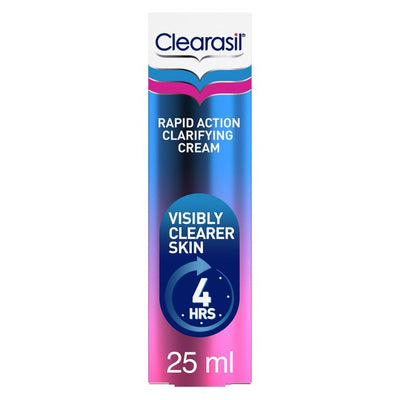 M&S Clearasil Rapid Action Clarifying Cream Acne Treatment 25ml- Buy online at McGrocer