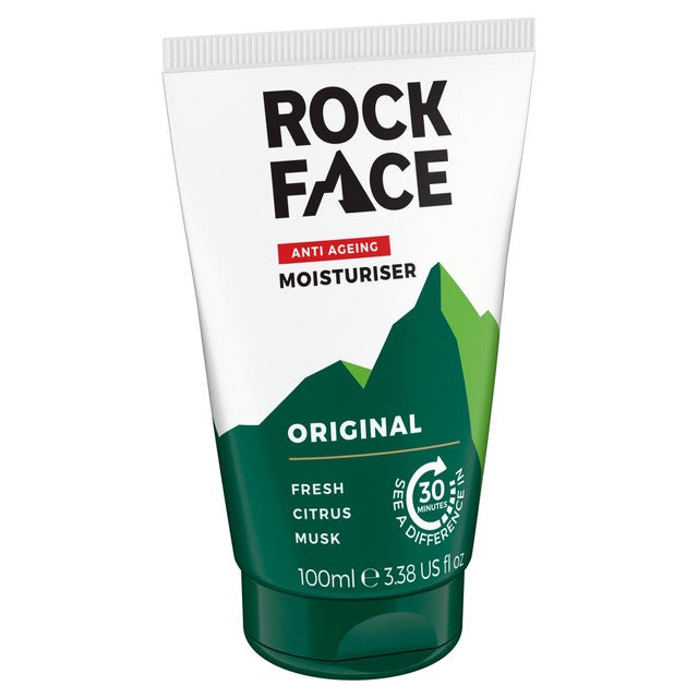 Rock Face Original Citrus Fresh Anti-Ageing Moisturiser 100ml, imported from the UK