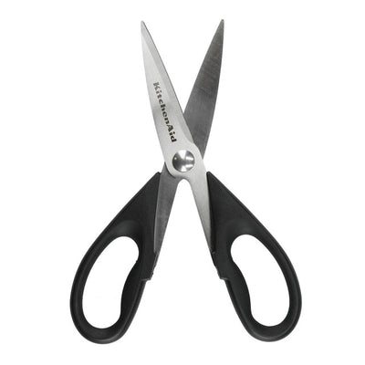 All Purpose Kitchen Scissor Shears with Stainless Steel Blades and Soft-Grip Handles