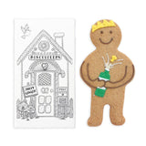 Biscuiteers Champagne Charlie jolly ginger biscuit 15g - British product