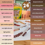 Crayola Colours of the World washable markers - British product