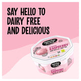 Swedish Glace Delightful Raspberry vegan ice cream tub 750ml (British brand)