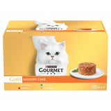 M&S Gourmet Gold Savoury Cake Wet Cat Food Variety Pack with Beef, Chicken, Salmon and Tuna- Buy online at McGrocer
