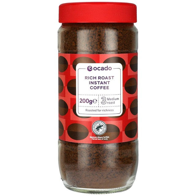 Ocado Rich Roast Instant Coffee 200g (British brand)