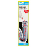 HG Haarabflussreiniger 2-Flaschen-Packung 450ml, britische Version