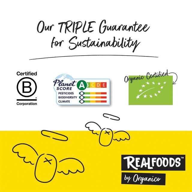 Realfoods organic raw apple cider vinegar 500ml, imported from the UK