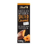 M&S Lindt Hello Salted Caramel Milk Chocolate Bar 100g- Buy online at McGrocer
