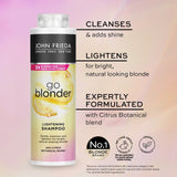 John Frieda Sheer Blonde Go Blonder Shampoo 500ml, imported from the UK