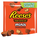 M&S Reese's Peanut Butter Cup Minis Pouch Peanut Butter Chocolate Confectionery 185g- Buy online at McGrocer