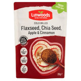 M&S Linwoods Milled Flax, Chia Seeds, Apple & Cinnamon Flax and Chia Seed Mix 200g- Buy online at McGrocer
