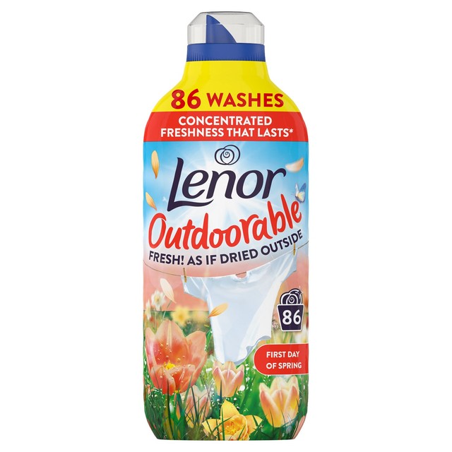 Lenor fabric conditioner First Day Of Spring 86 washes, UK version