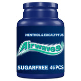 Wrigley's Airwaves Menthol & Eucalyptus Sugar Free Chewing Gum 46 Pieces