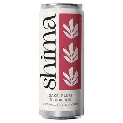 M&S Shima Drinks Plum & Hibiscus Sake Spritz Canned Cocktail 250ml- Buy online at McGrocer