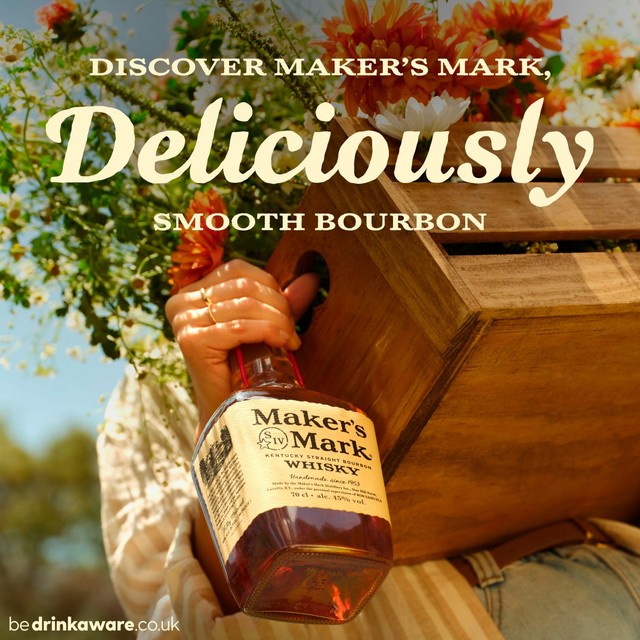 Maker's Mark Kentucky Straight Bourbon 70cl imported from the UK
