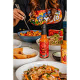 YoYo extra hot ginger chilli sauce, imported from the UK