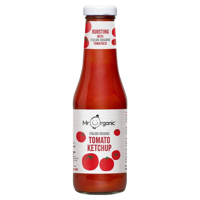 Mr Organic Tomato Ketchup 480g, imported from the UK
