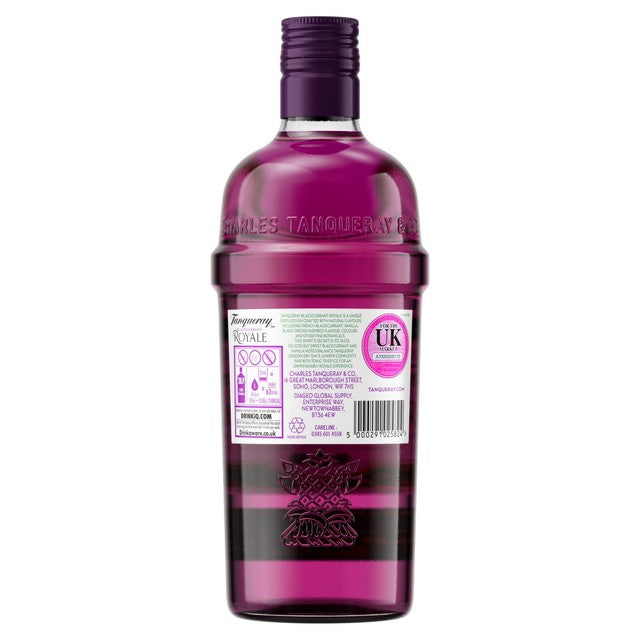 Tanqueray Blackcurrant Royale gin 70cl (British brand)