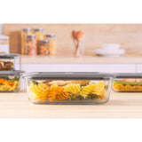 Kilner Fresh Storage Rectangle 1.5 Litre glass storage container, UK version