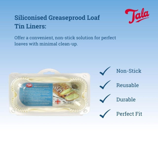 Tala loaf baking tin liners 2lb (British brand)