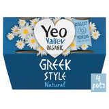 M&S Yeo Valley Organic Greek Style Natural Yoghurt 4 x 110g- Buy online at McGrocer