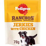 M&S Pedigree Ranchos Originals Jerkies Dog Chew Treat Chicken Flavour 70g- Buy online at McGrocer